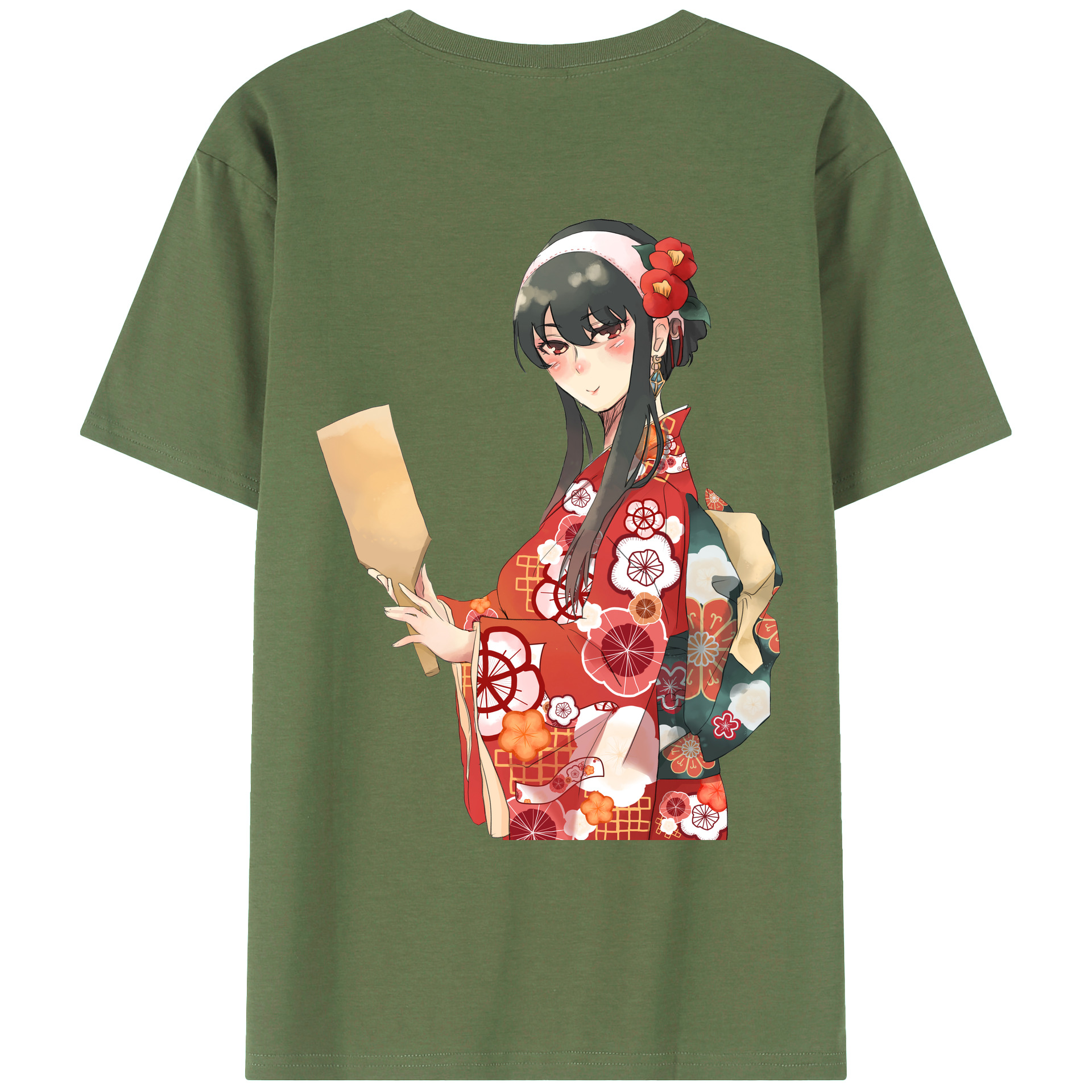 （画像用） SPY×FAMILY间谍家家酒 綿100％ メンズ半袖Tシャツ（バックプリント） 通気性
